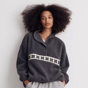 Madewell Sherpa Fleece Top